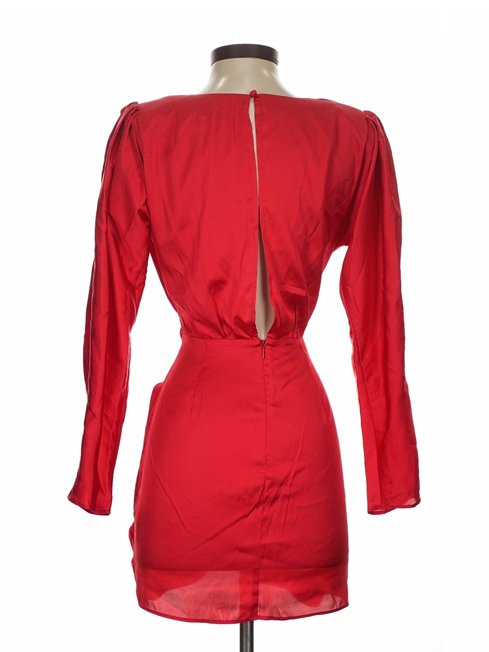 L’academie Dore Mini Dress in Red - Size XS - Picture 6 of 11